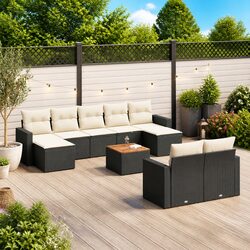 Create a Cozy Outdoor Space with This 10-Piece Sofa Set