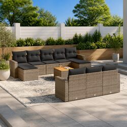 Your Perfect 11-Piece Garden Sofa Set in Grey