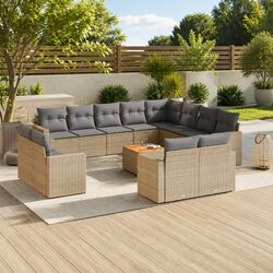 Your Cozy 13-Piece Outdoor Sectional Sofa Set