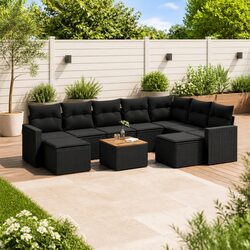 Friendly 10 Piece Modular Outdoor Sofa Set for Relaxing