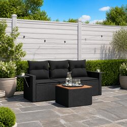 Enjoy Your Outdoor Area with This Sectional Sofa Set