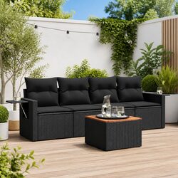 Friendly 5-Piece Outdoor Sofa Set for Cozy Gatherings