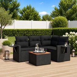 You're Going to Love This Black Outdoor Sofa Set