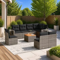 Your Perfect 9 Piece Outdoor Sectional Sofa Set