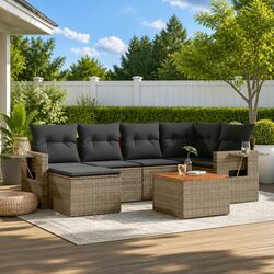 Your Comfortable 7-Piece Outdoor Sofa Set Awaits