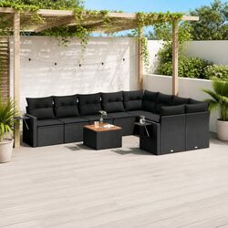 Enhance Your Outdoor Space with This 10-Piece Sofa Set