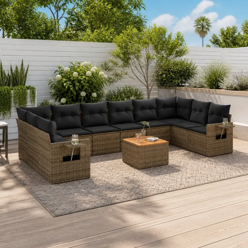 11-Piece Garden Sofa Set