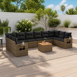 Your Ideal 11-Piece Garden Sofa Set Awaits You