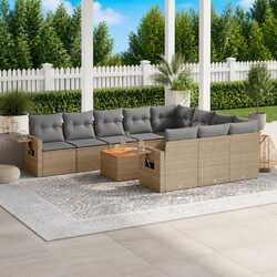 Explore the Comfort of an 11-Piece Outdoor Sofa Set