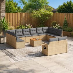 Your Go-To 13-Piece Sofa Set for Outdoor Comfort