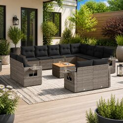 Your Perfect 13-Piece Outdoor Sofa Set Awaits