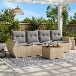 Discover the 5 Piece Outdoor Sofa Set Designed for You