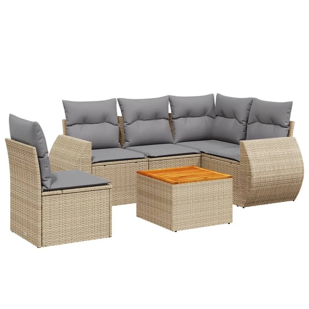 6-Piece Outdoor Sofa Set