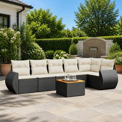 Your 7 Piece Garden Sofa Set for Relaxing Outdoors