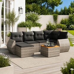 Enhance Your Outdoor Experience with a 7 Piece Sofa Set