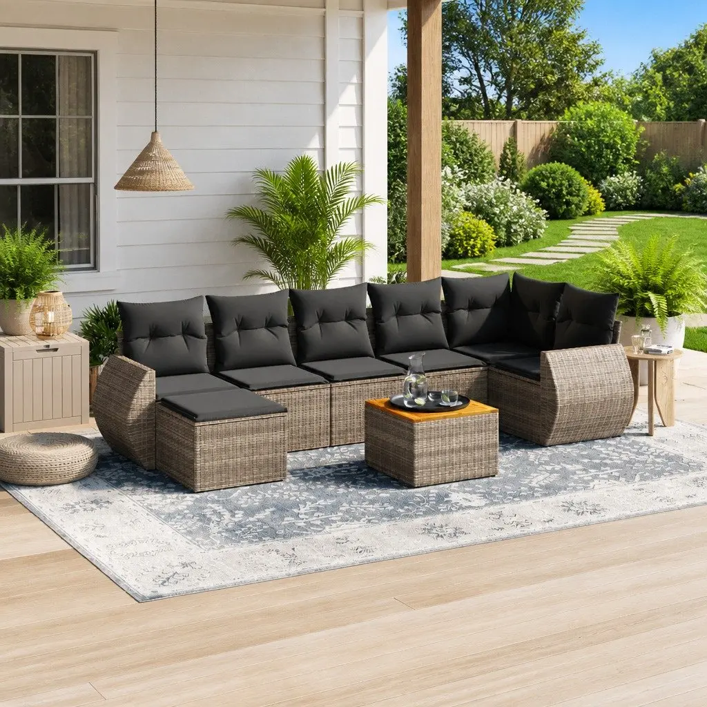 8 Piece Outdoor Sofa Set