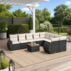 Create Your Outdoor Haven with This 10 Piece Garden Sofa Set