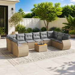 Friendly 11 Piece Garden Sofa Set for Outdoor Comfort