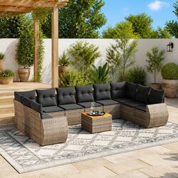 Your Outdoor Oasis with an 11 Piece Sofa Set