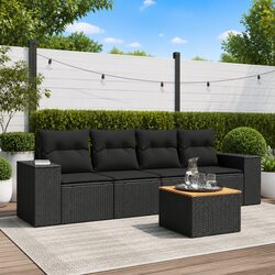 Discover the Comfort of This 5 Piece Garden Sofa Set