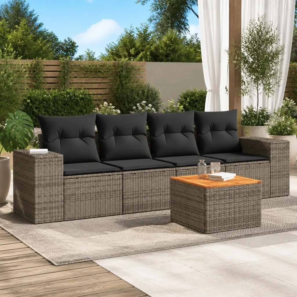 5 Piece Garden Sofa Set