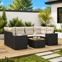 Your New 7 Piece Garden Sofa Set for Outdoor Fun