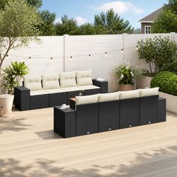 Create a Cozy Patio with This Friendly 9 Piece Sofa Set