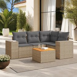 Friendly 5 Piece Garden Sofa Set for Your Outdoor Space