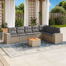 Friendly 8 Piece Garden Sofa Set for Your Outdoors