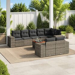 Enjoy Your Outdoor Spaces with Our 9-Piece Sofa Set