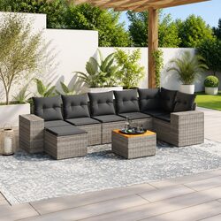 Your Perfect 8-Piece Garden Sofa Set Awaits You