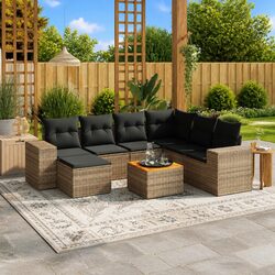 Enjoy Outdoor Comfort with 8-Piece Sofa Set