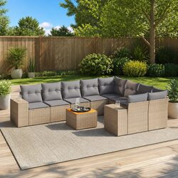 Your Friendly 10 Piece Outdoor Garden Sofa Set