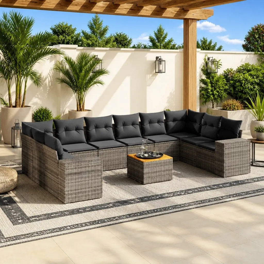 11-Piece Garden Sofa Set for Outdoor Gatherings
