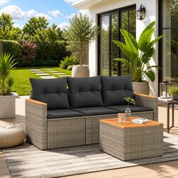 Create Your Ideal Outdoor Lounge with This Sofa Set