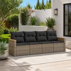 Your New Favorite 4 Piece Garden Sofa Set Awaits