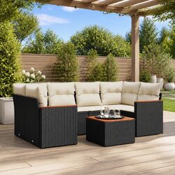 Friendly 7 Piece Garden Sofa Set for Your Outdoor Enjoyment