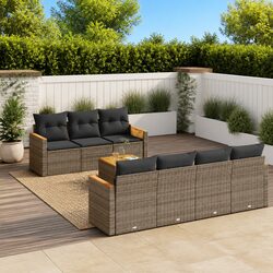 Make Your Outdoor Area Welcoming with 8-Piece Sofa Set