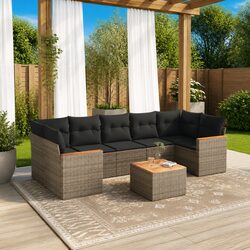 Your Perfect 8-Piece Garden Sofa Set for Relaxing Outdoors