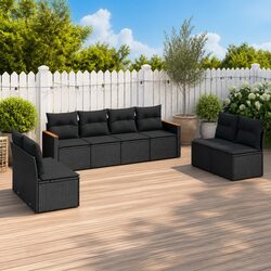 Create Your Outdoor Haven with an 8-Piece Sofa Set