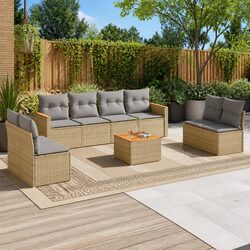 Your Perfect 9 Piece Sofa Set for Outdoor Fun