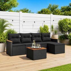 Create Your Perfect Outdoor Retreat with 6-Piece Sofa Set