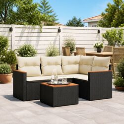 Create Your Cozy Outdoor Retreat with a 5 Piece Sofa Set