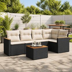 Invite Comfort with This 6-Piece Garden Sofa Set