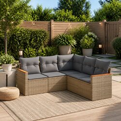 Make Your Outdoor Area Inviting with This 5 Piece Sofa Set