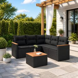 Join the Outdoor Comfort with Our 6-Piece Garden Sofa Set