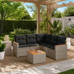 Your Perfect 6 Piece Garden Sofa Set Awaits