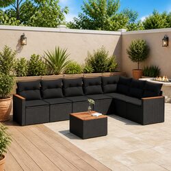 Your New 8 Piece Garden Sofa Set for Outdoor Enjoyment