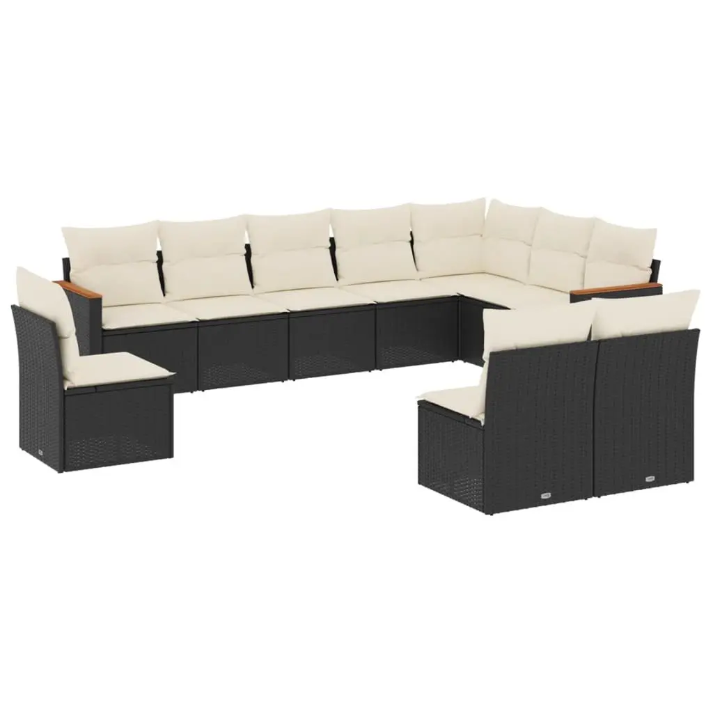 10-Piece Garden Sofa Set for Outdoor Fun