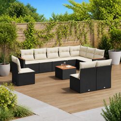 Enjoy Your Outdoor Moments with an 11-Piece Sofa Set